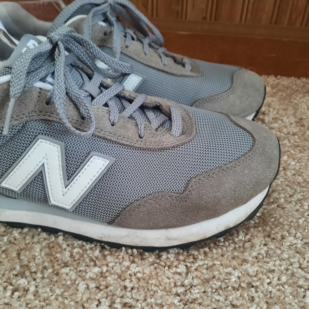 New Balance 515 V3 Lifestyle Runner Grey Retro Style Suede Mesh Sneakers Size 11 - Picture 5 of 16